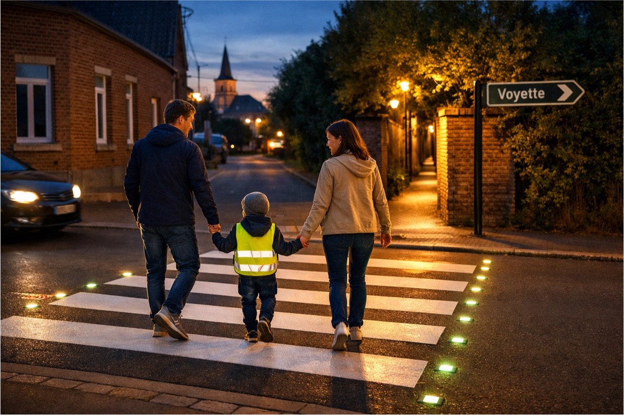 Etre piéton à Templeuve